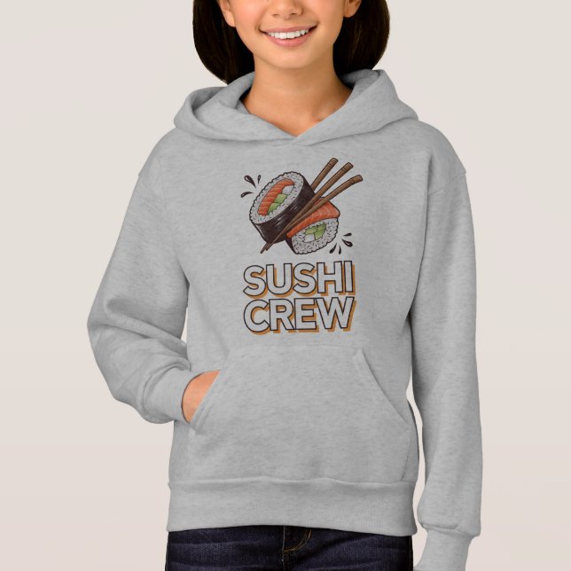 Sushi Crew Hoodie (Vorderseite)