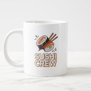 Sushi Crew Jumbo-Tasse