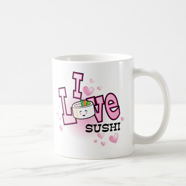 Sushi der Liebe I Kaffeetasse (Rechts)