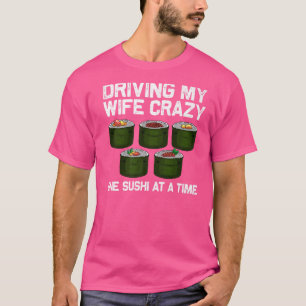 Sushi-Designs für Männer Vater japanische Küche Ma T-Shirt