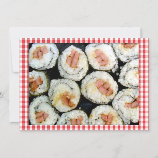 Sushi-Einladung_ Einladung (Vorderseite)