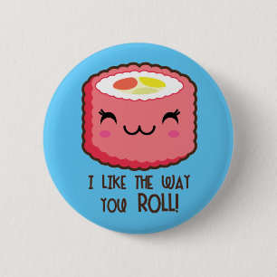 Sushi Emoji Roll Button
