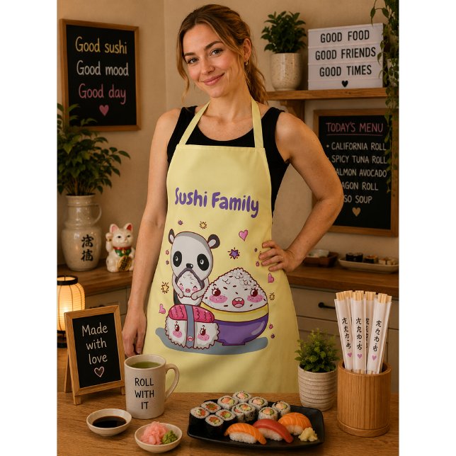 Sushi Family Schürze (Von Creator hochgeladen)