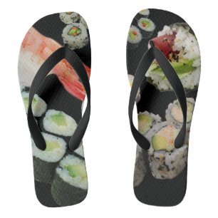 Sushi Flip Flops