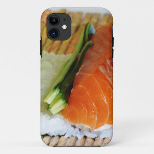 Sushi Food Health Rice Sesame Lachs Fisch essen iPhone 11 Hülle