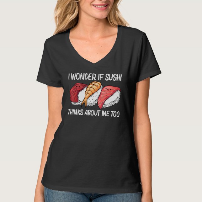 Sushi For Men Women Kids Japanese Sushi T-Shirt (Vorderseite)