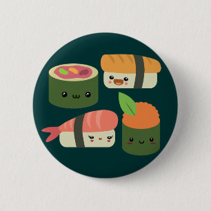 Sushi-Freunde Button