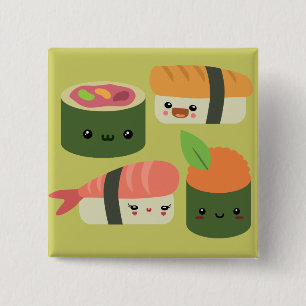Sushi-Freunde Button