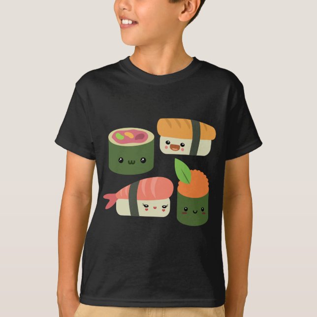 Sushi-Freunde T-Shirt (Vorderseite)