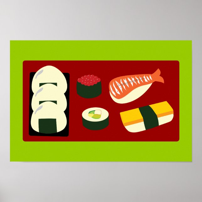 Sushi Fun Poster (Vorne)