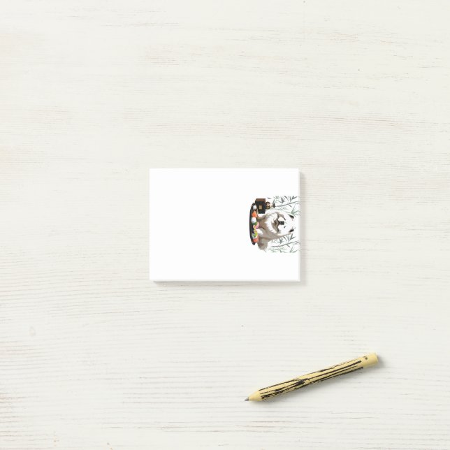SUSHI FÜR ALLE - Cream Chow  Post-it Klebezettel (Auf Schreibtisch)