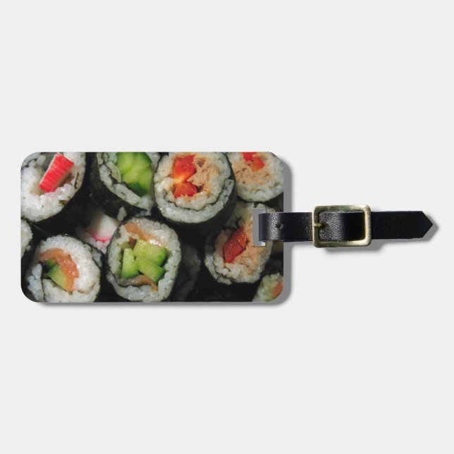 Sushi Gepäckanhänger (Vorderseite horizontal)