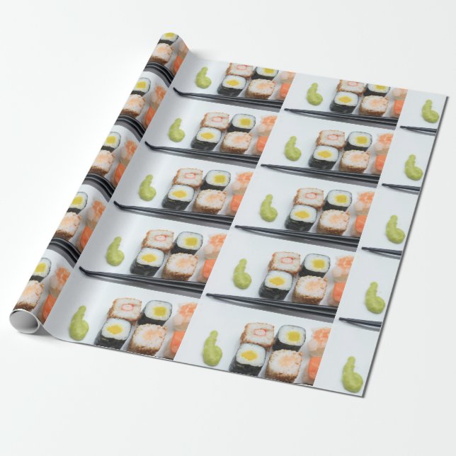 Sushi! Geschenkpapier (Ungerollt)