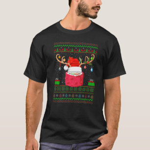 Sushi Geschirr Xmas Licht Weihnachtsfeier Sushi Ch T-Shirt