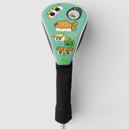 Sushi Glitzer Golf Head Cover Design Headcover