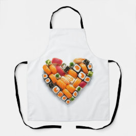 Sushi-Herz Schürze