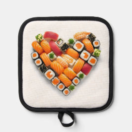 Sushi-Herz Topflappen