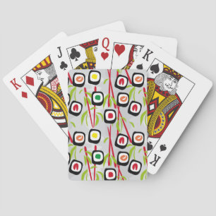 Sushi Hintergrund Spielkarten