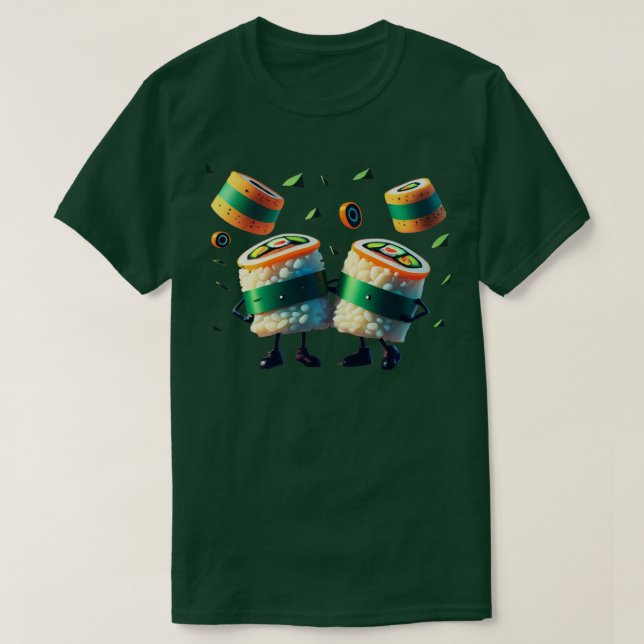Sushi Hug 1 T-Shirt (Design vorne)