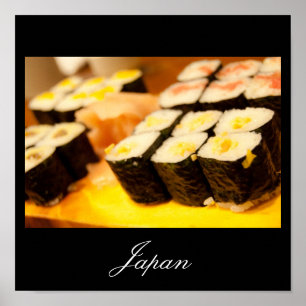 Sushi in Japan-Plakat Poster