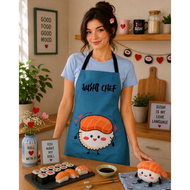 Sushi ist mein Valentine Schürze (Von Creator hochgeladen)