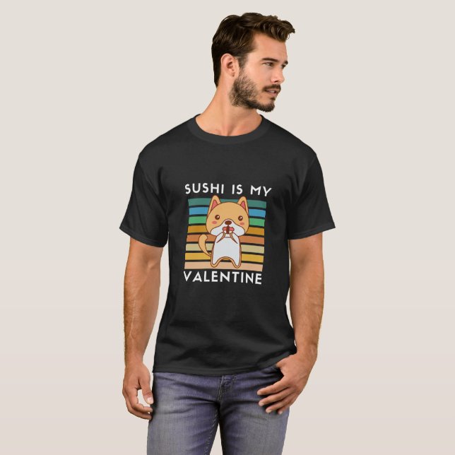 Sushi ist meine valentinische, niedliche Hhawaii-S T-Shirt (Vorne ganz)