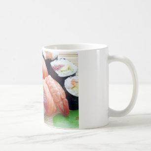 Sushi Japanese Asian Food Raw Sashimi Fresh Roll Kaffeetasse