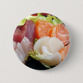 Sushi Japanisch Köstliches asiatisches Food Yummy Button