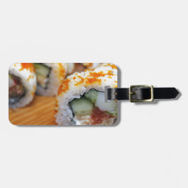 Sushi Japanisch Köstliches asiatisches Food Yummy Gepäckanhänger