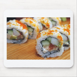 Sushi Japanisch Köstliches asiatisches Food Yummy Mousepad