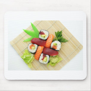 Sushi Japanisch Köstliches asiatisches Food Yummy Mousepad