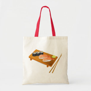 Sushi japanische Kunst Tragetasche