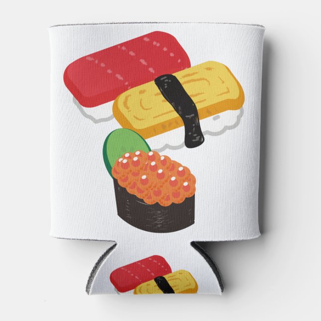 Sushi japanisches Essen Dosenkühler (Vorderseite)