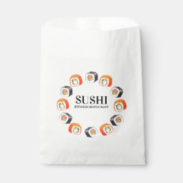 Sushi japanisches Essen Geschenktütchen
