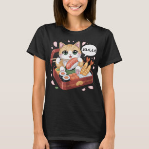 Sushi Katze Kawaii Shirt