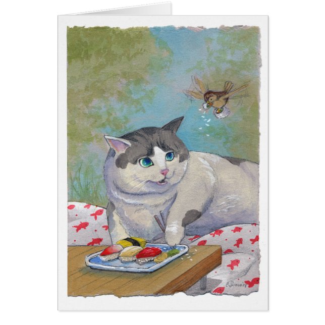 Sushi-Katzen-Picknick-Überraschung (Vorne)