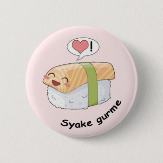 Sushi kawaii button