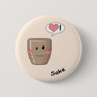 Sushi kawaii button