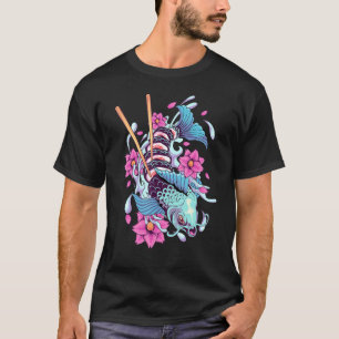 Sushi Koi Fisch Japanisch Koi Karpfensee Japan Kir T-Shirt