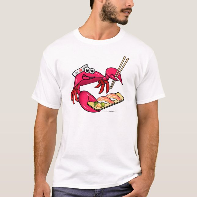 Sushi-Krabbe T-Shirt (Vorderseite)
