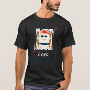 Sushi lässt die Menschen überall lachen und lächel T-Shirt