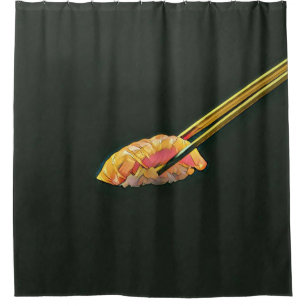 Sushi-Liebesgeschenk Duschvorhang