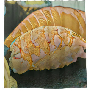 Sushi-Liebesgeschenk Duschvorhang