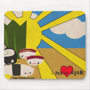 Sushi-Liebhaber Mousepad