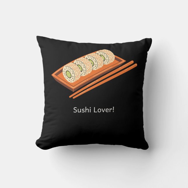 Sushi Lover Kissen (Vorderseite)