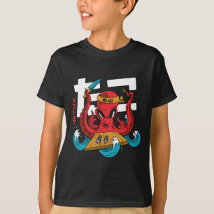 Sushi Lover, Octopus Sushi Koch T-Shirt