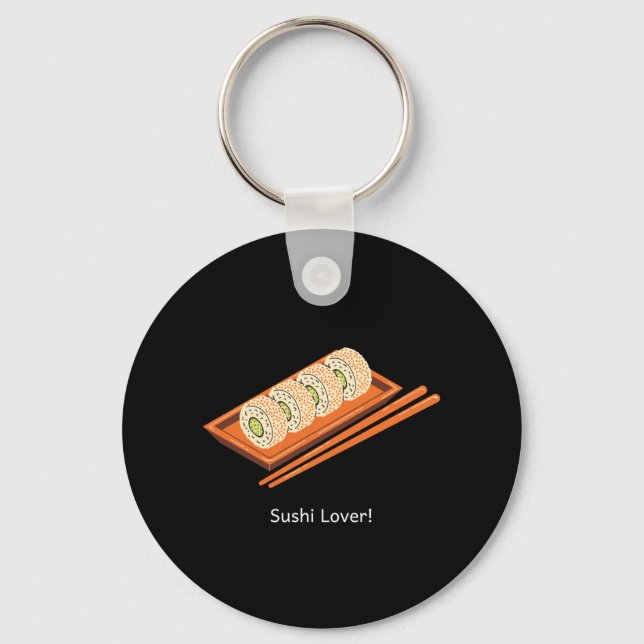 Sushi Lover Schlüsselanhänger (Vorderseite)