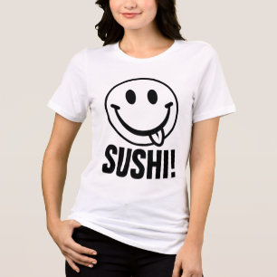 SUSHI! Lustiges T-Shirt Tri-Blend Shirt