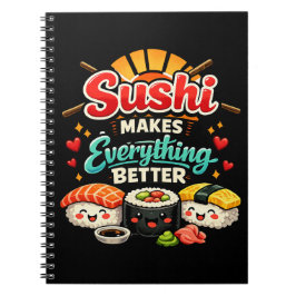 Sushi Macht Alles Besser Notizblock