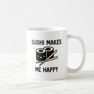 Sushi macht mich glücklich kaffeetasse